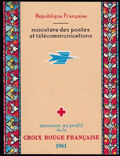 Timbre france carnet croix - timbre,