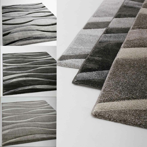 Tapis moderne motif vagues - tapis,