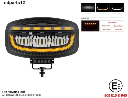 Phare travail led 12v - 12v, 24v