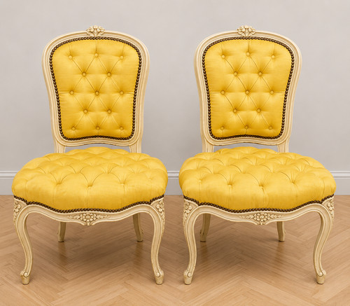 Paire chaises chauffeuses - de,