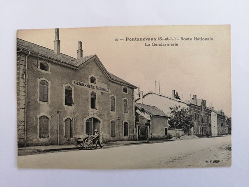 Cpa bourgogne pontanevaux - 71,