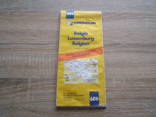 Carte routière michelin 409 - carte,