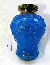 OPALESCENT GLASS LANTERN CHANDELIER LAMP GLOBE KEROSENE LANTERN OPALINE