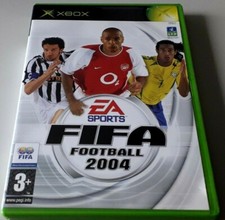 Jeu XBOX "FIFA Football 2004" complet en boîte version PAL (n°1936S)