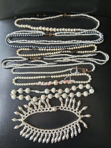 Lot colliers vintage - de, –
