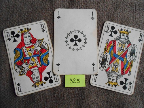 Ancien jeu de cartes - ♣️,