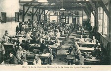 RHONE LYON PERRACHE Work of the military canteen of the station