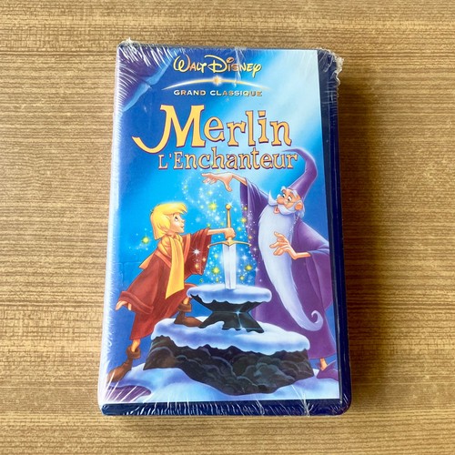 Neuf cassette vhs merlin - neuf,