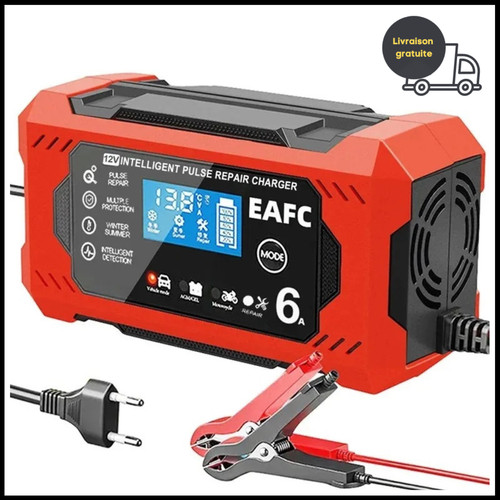 Chargeur batterie auto - chargeur, de