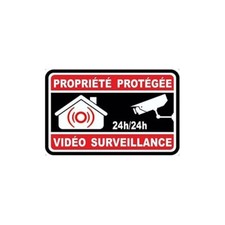 Autocollant propriété sous