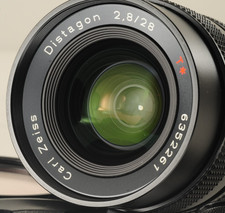 Near MINT CONTAX Carl Zeiss Distagon 28mm f/2.8 T* AEJ MF Lens C/Y From Japan