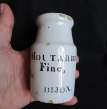 RARE ANCIEN POT à MOUTARDE
