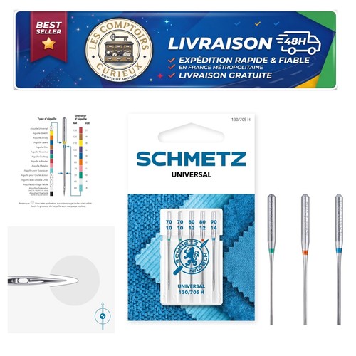Aiguilles schmetz universal - aiguilles,