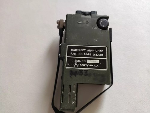 Motorola prc 112 - motorola, set