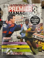 Premier Manager 3 Commodore Amiga Big Box Includes Manual