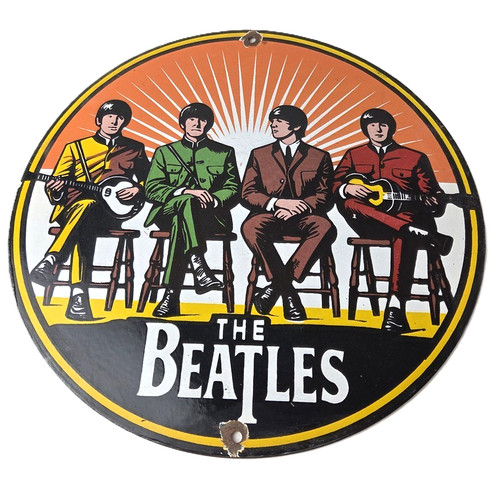 Vintage the beatles - beatles, sign