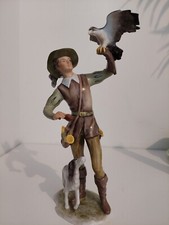 GERMANY PORCELAIN FALCONIER STATUETTE EMPEROR PORCELAIN