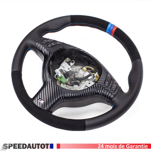 Volant bmw avec alcantara - volant,