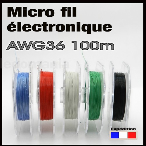 Awg36 100 micro fil de - micro,