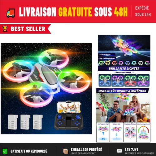Mini drone avec caméra - mini, 1080p