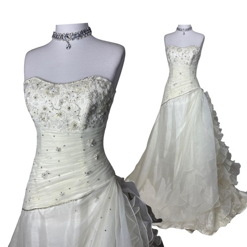 Robe mariée vintage ivoire - robe,