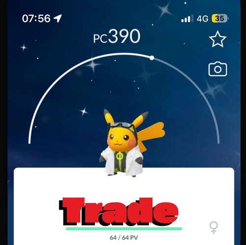 Pkmn shiny pikachu - go,