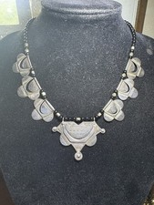 Art Touareg Niger Ousman Saïdi Collier  Argent Massif -Perles