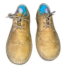 Daniele Tucci Italian hand-sewn kids tan Oxford shoes - EUR 34 kids 2.5 …