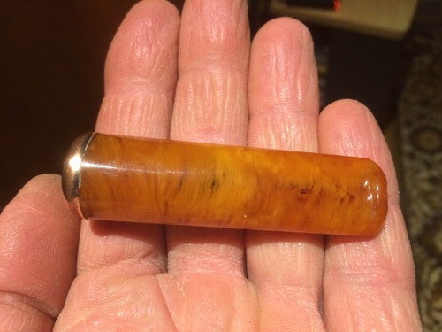 Ancien fume cigarette ambre - ancien,