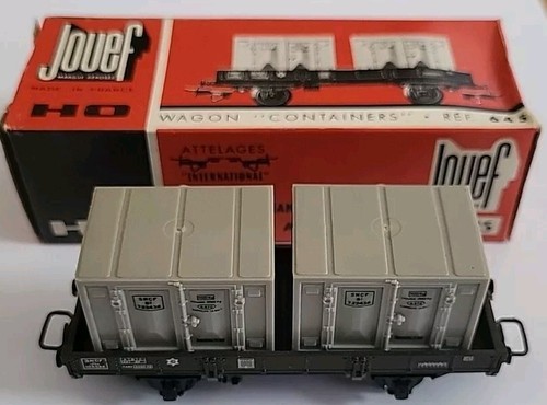 Jouef wagon plat avec - 2,