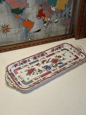 Very nice empty service tray pocket porcelain Limoges L.Bernardaud & Co