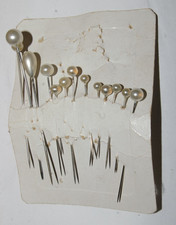 lot de 12 anciennes épingles