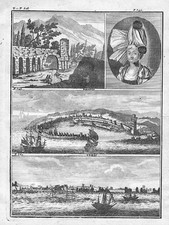 1730 rhodos tyros grèce - 1730,