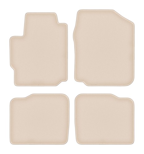 Tapis sol velours beige - tapis, de