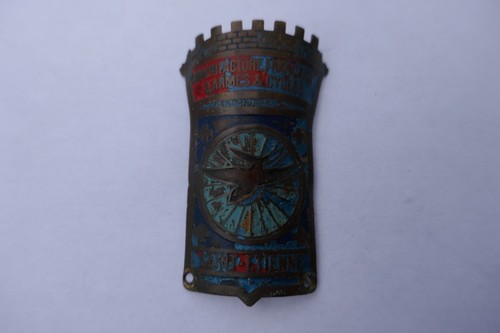 Plaque vélo ancienne - ancienne, d