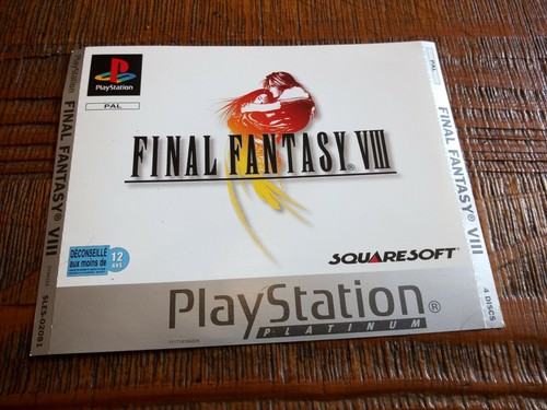 Jaquette avant playstation ps1 - jaquette,