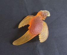 Daum Glass Paste Bird Parakeet