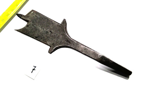 Antique wood drill cooper tool