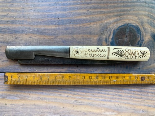 Ancien couteau pliant corse - ancien, /