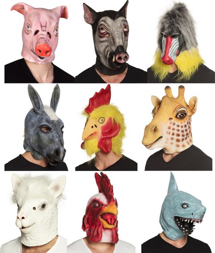 Masque carnaval intégral - masque,