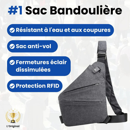 Sacoche anti vol rfid - sacoche,