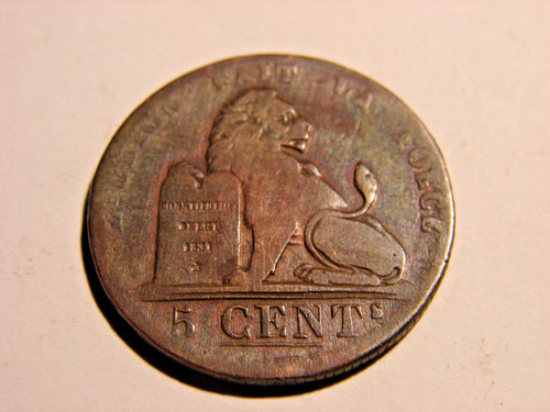 Belgique centimes 1841 - belgique, 5