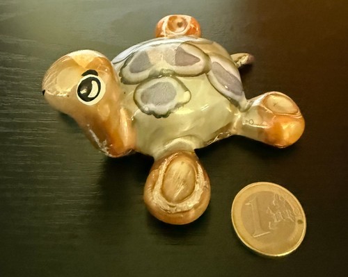 Tortue terre cuite verre - cuite/,