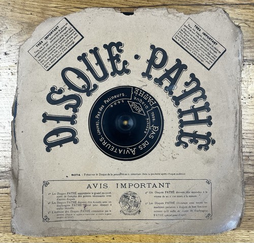 Disques pathe centre - pathe,