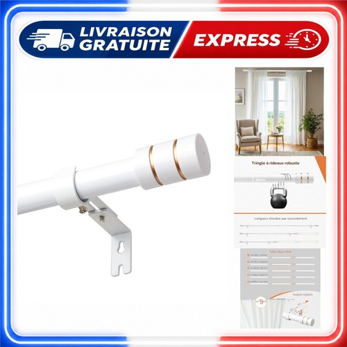 Tringle rideaux extensible - tringle,