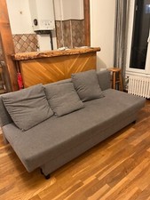 canapé lit convertible ikea asarum Alvdalen urgent coffre clic clac gris