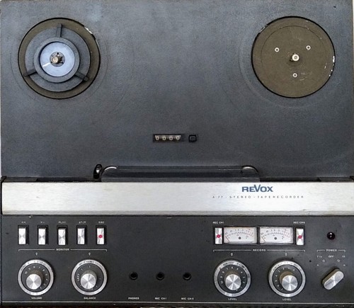Magneto revox quart pouce - de,