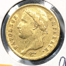 1811-A France Gold 20 Twenty Francs Empereur Napoleon Bonaparte I KM#695 *350