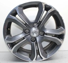 1x Alufelge 6J x 16 ET23 LK 4x108 Felge 9673773677 (2) Peugeot 208 Bj.13