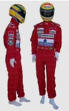 Senna 1991 Go Kart Racing Suit CIK/FIA Level 2 Approved For costume Party / Race